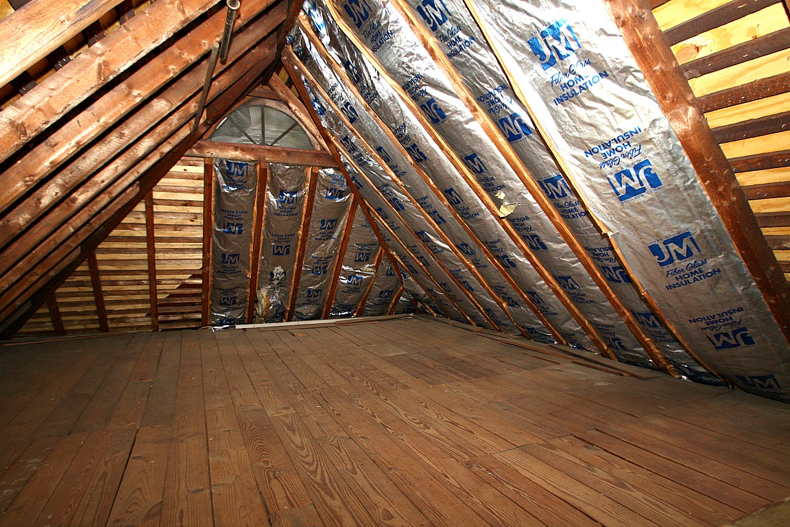 Walkup attic